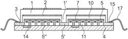 Method for producing a thermal infrared sensor array in a vacuum-filled wafer-level housing