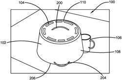 Microwaveable Food Cover Device