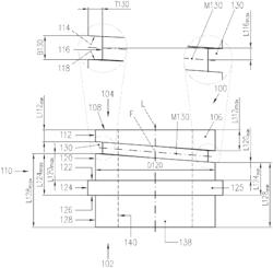 Connecting part for a processing head for thermal material processing