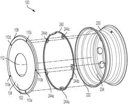 DYNAMIC VEHICLE WHEEL BALANCE APPARATUS, VEHICLE WHEEL, POWERED VEHICLE, AND METHOD FOR MANUFACTURE THEREOF