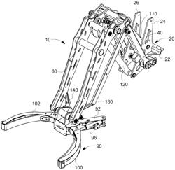 ROBUST GRABBER ARM FOR REFUSE COLLECTION VEHICLE