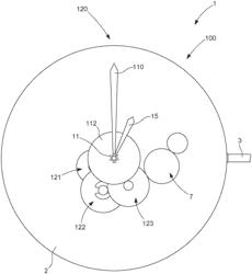 MECHANISM FOR DISPLAYING PERIODS OF AN ANNUAL CYCLE OF A TIMEPIECE