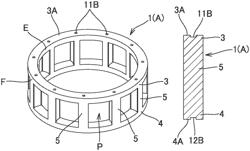 Method of manufacturing resin retainer having two annular sections