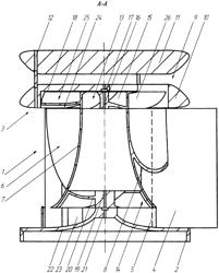 Vertical-axis wind turbine