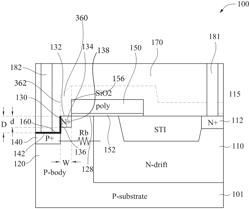 Laterally diffused MOSFET and method of fabricating the same