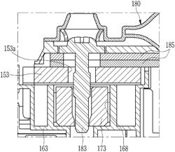 Battery module including terminal connecting structure provided with floating nut and battery pack including the same