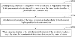 Information display method and apparatus, and device and storage medium