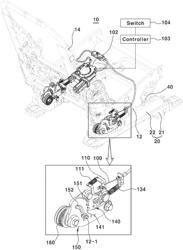 Walk-In Seat Locking Device for Vehicle