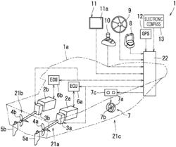 SHIP MANEUVERING DEVICE AND SHIP