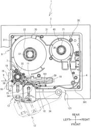 Medium including heat-sensitive medium provided with base material having uneven shape, and adhesive medium bonded to heat-sensitive medium