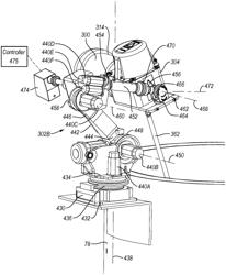 Fluid mixing systems with adjustable mixing element