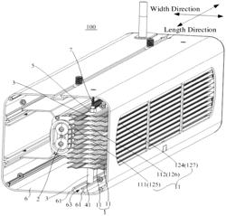 Grating structure and UV light