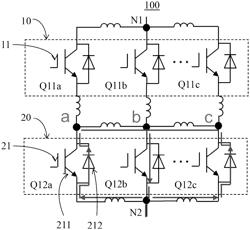 Converter and method for suppressing loop interference of converter