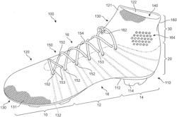 ARTICLE OF FOOTWEAR INCORPORATING A KNITTED COMPONENT