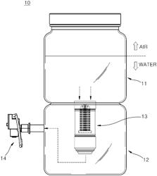 AIR PRESSURIZED WATER PURIFIER