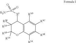 SUBSTITUTED SULFONAMIDE-CHROMAN COMPOUNDS, AND PHARMACEUTICAL COMPOSITIONS, AND METHODS OF USE THEREOF