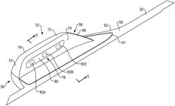 DOOR ASSEMBLY FOR MOTOR VEHICLE