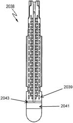 Staple cartridge comprising a sloped wall