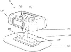 Modular wearable medicament delivery device and method of use thereof