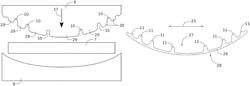 Method for manufacturing a monolithic aircraft door by die-cutting and machining