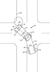 Curb detection system for commercial vehicles