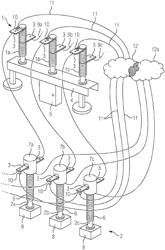 Monitoring method for an electric power transmission device