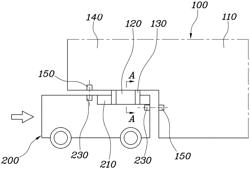 VEHICLE CAPABLE OF CONTAINER SWAPPING