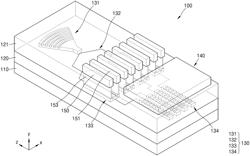 OPTICAL PHASED ARRAY DEVICE AND LIDAR DEVICE INCLUDING THE SAME