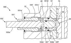 Nested lock screw