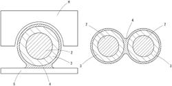 Insulated wire with bonding layer of polyolefin and polyamide