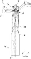 MODULAR TOOL AND METHOD FOR EJECTING AN INSERT OF A MODULAR TOOL