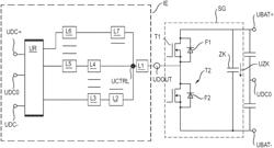 TEST ARRANGEMENT FOR EMULATING THE PHASE CURRENTS OF AN ELECTRIC MOTOR, AND METHOD FOR TESTING A POWER ELECTRONIC CONTROL UNIT