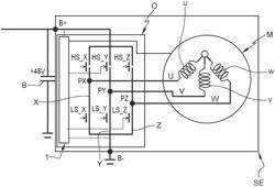 SYSTEM FOR CONTROLLING A VOLTAGE CONVERTER