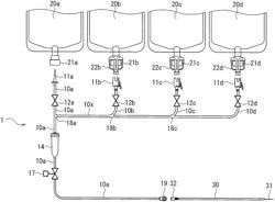 Priming method for infusion set, and infusion set