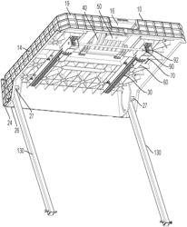 Convertible sawhorse and worktable