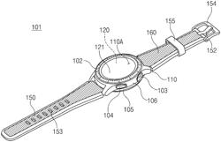 Wearable electronic device comprising antenna and electrode