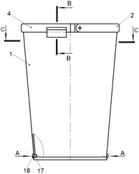 SQUEEZE BUCKET WITH FLAT MOP