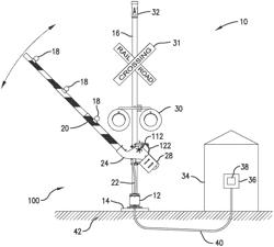 GRADE CROSSING GATE ARM POSITION DETECTION SYSTEM