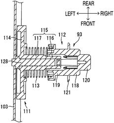 PROCESS CARTRIDGE INCLUDING FRAME HAVING PHOTOSENSITIVE DRUM, DRUM COUPLING AND FLANGED FIXED TO PHOTOSENSITIVE DRUM