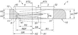 Osteosynthesis plate with an anchoring orifice intended to cooperate with an osteosynthesis screw for compression of two bone fragments