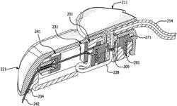 Self-contained spring inserter for drug delivery infusion device