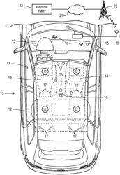 Motor vehicle workspace with enhanced privacy