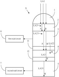 3D image capturing system having image transducer with multiple photosensitive layers