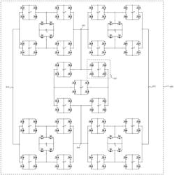 Fractal power converter and method for constructing fractal power converter