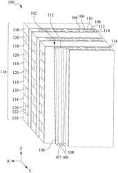 3D memory device with modulated doped channel