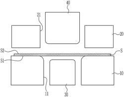 RECHARGEABLE BATTERY AND DEVICE FOR FORMING POUCH OF THE SAME