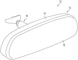 VEHICULAR DRIVER MONITORING SYSTEM WITH DRIVER MONITORING CAMERA AND NEAR IR LIGHT EMITTER AT INTERIOR REARVIEW MIRROR ASSEMBLY