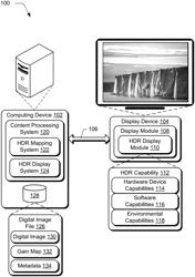 GAIN MAP GENERATION, EMBEDDING, AND APPLICATION FOR HIGH DYNAMIC RANGE DIGITAL IMAGE FUNCTIONALITY