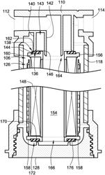 Filter housing that accepts both single open end o-ring and double open end filter elements