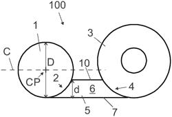 Cyclone separator arrangement